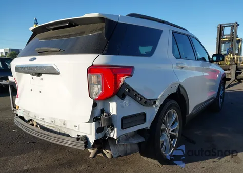 2020 Ford Explorer Xlt из США, поврежденный, VIN 1FMSK7DH3LGC82055